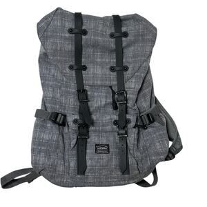 Kaukko Laptop Travel Rucksack Backpack Bag Computer Water Repellant Gray 19L